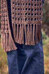 Crochet Kit - Ranger Fringe Scarf image 2 thumbnail