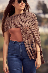 Crochet Kit - Ranger Fringe Scarf image 1 thumbnail