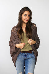 Crochet Kit - Movie Night Cocoon Cardigan image 1 thumbnail