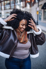 Angella Cabled Cowl image 1 thumbnail