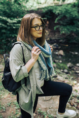 Castal Colorwork Scarf image 1 thumbnail