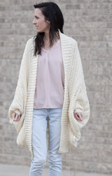 Crochet Kit - Drop Stitch Cardigan image 2 thumbnail