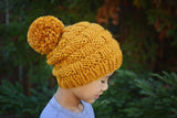 Knit Kit - Basket Weave Slouch Beanie image 1 thumbnail