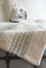 Knit Kit - Easy Heirloom Knit Blanket image 3 thumbnail