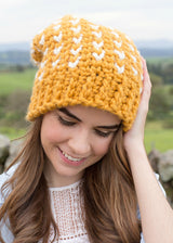 Crochet Kit - Fair Isle Biscotti Hat image 5 thumbnail