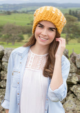 Crochet Kit - Fair Isle Biscotti Hat image 2 thumbnail