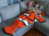 Knit Kit - Orange Fish Blanket image 1 thumbnail