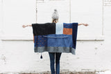 Crochet Kit - Shades of Indigo Poncho image 3 thumbnail