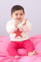 Star Baby Sweater Pattern image 1 thumbnail
