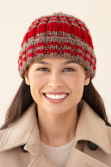 Varsity Stripe Hat And Scarf Pattern image 1 thumbnail