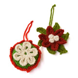 Poinsettia Ornament - Version 1 image 2 thumbnail