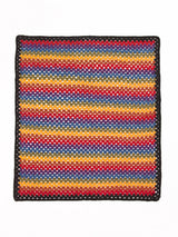 Happy Granny Stripe Afghan - Version 2 image 2 thumbnail