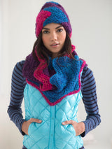 Zigzag Hat and Cowl image 2 thumbnail