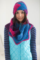 Zigzag Hat and Cowl image 1 thumbnail