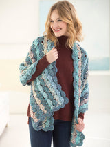 Serene Shells Shawl image 2 thumbnail