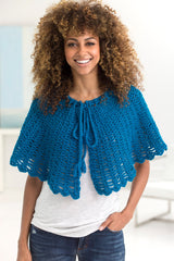 Openwork Cape Shawl image 1 thumbnail