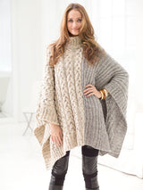 Chatsworth Cable Poncho image 2 thumbnail