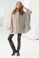 Chatsworth Cable Poncho image 1 thumbnail