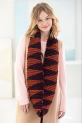 Quick Knit Triangle Cowl image 1 thumbnail