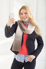 One Ball Crocheted Scarfie - Version 4 image 1 thumbnail