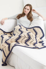 Quick Lacy Ripple Afghan image 1 thumbnail