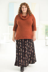 Curvy Girl® Cowl Neck Tunic image 1 thumbnail