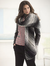 2 Ball Diagonal Shawl image 2 thumbnail