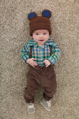 Boy's Baby Bear Hat image 1 thumbnail