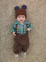 Boy's Baby Bear Hat image 2 thumbnail