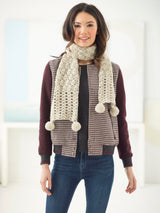 Pom-Pom Scarf image 2 thumbnail