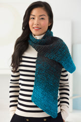 Diagonal Crochet Scarf image 1 thumbnail