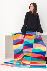 Color Pennant Afghan image 1 thumbnail