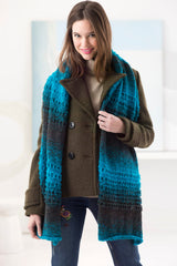 Eyelet Furrow Shawl - Version 1 image 1 thumbnail