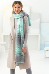 Eyelet Furrow Shawl - Version 2 image 1 thumbnail