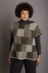 Stitch Pattern Poncho - Version 2 image 1 thumbnail