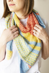 Tri-Color Shawl image 1 thumbnail