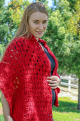 Crochet Kit - Romantic Crochet Wrap image 1 thumbnail