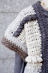 Crochet Kit - Sherpa Poncho image 4 thumbnail