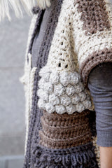 Crochet Kit - Sherpa Poncho image 2 thumbnail