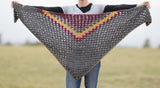 Crochet Kit - Smoky Mountains Triangle Wrap image 2 thumbnail