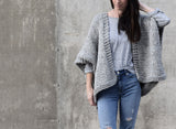 Knit Kit - Telluride Easy Knit Poncho image 2 thumbnail